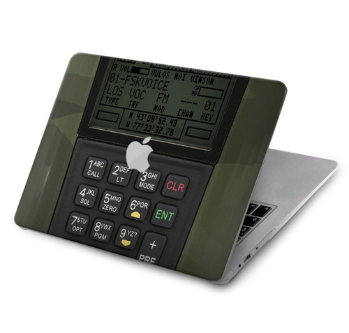S3959 ミリタティ ラジオ グラフィック プリント Military Radio Graphic Print MacBook Air 13″ (2022) - A2681 ケース・カバー