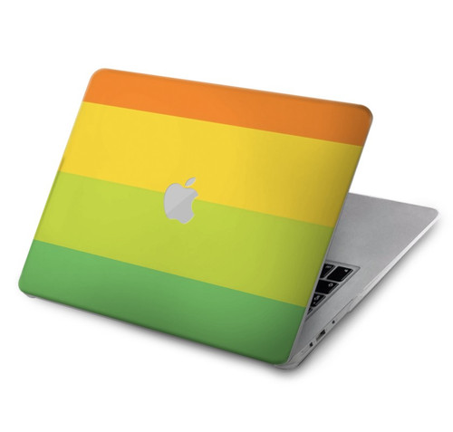 S2363 レインボー柄 Rainbow Pattern MacBook Air 15″ (2023,2024) - A2941, A3114 ケース・カバー