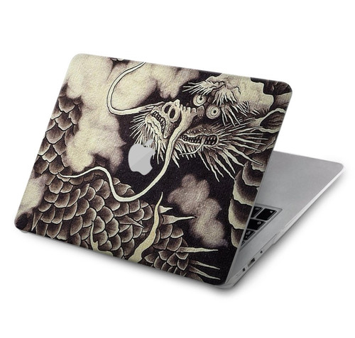 S2719 日本絵画ドラゴン Japan Painting Dragon MacBook Air 15″ (2023,2024) - A2941, A3114 ケース・カバー