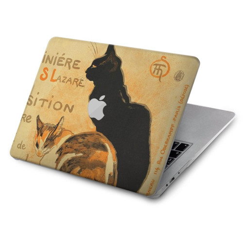 S3229 ヴィンテージ猫ポスター Vintage Cat Poster MacBook Air 15″ (2023,2024) - A2941, A3114 ケース・カバー