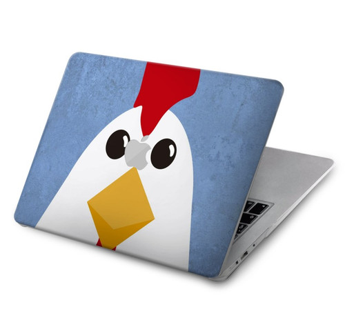 S3254 鶏の漫画 Chicken Cartoon MacBook Air 15″ (2023,2024) - A2941, A3114 ケース・カバー