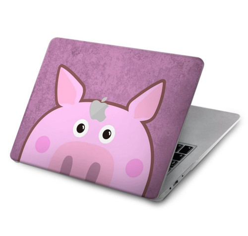 S3269 豚の漫画 Pig Cartoon MacBook Air 15″ (2023,2024) - A2941, A3114 ケース・カバー