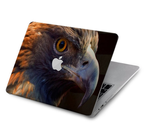 S3376 イーグルアメリカ国旗 Eagle American Flag MacBook Air 15″ (2023,2024) - A2941, A3114 ケース・カバー