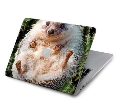 S3863 ピグミー ハリネズミ ドワーフ ハリネズミ ペイント Pygmy Hedgehog Dwarf Hedgehog Paint MacBook Air 15″ (2023,2024) - A2941, A3114 ケース・カバー