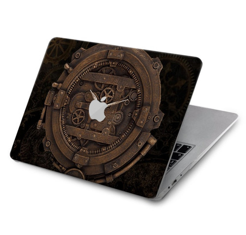 S3902 スチーム パンクなクロック ギア Steampunk Clock Gear MacBook Air 15″ (2023) - A2941 ケース・カバー