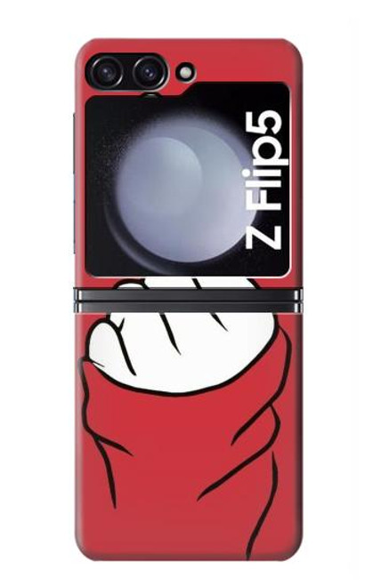 S3701 ミニハートラブサイン Mini Heart Love Sign Samsung Galaxy Z Flip 5 バックケース、フリップケース・カバー