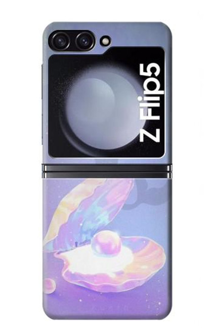 S3823 美し真珠マーメイド Beauty Pearl Mermaid Samsung Galaxy Z Flip 5 バックケース、フリップケース・カバー
