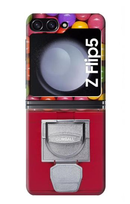 S3938 ガムボール カプセル ゲームのグラフィック Gumball Capsule Game Graphic Samsung Galaxy Z Flip 5 バックケース、フリップケース・カバー