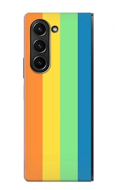 S3699 LGBTプライド LGBT Pride Samsung Galaxy Z Fold 5 バックケース、フリップケース・カバー