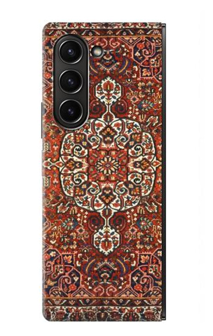 S3813 ペルシャ絨毯の敷物パターン Persian Carpet Rug Pattern Samsung Galaxy Z Fold 5 バックケース、フリップケース・カバー