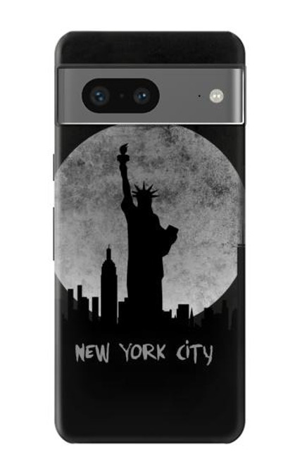 S3097 ニューヨーク市 New York City Google Pixel 7a バックケース、フリップケース・カバー