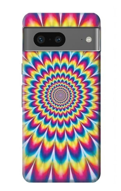 S3162 カラフルなサイケデリック Colorful Psychedelic Google Pixel 7a バックケース、フリップケース・カバー