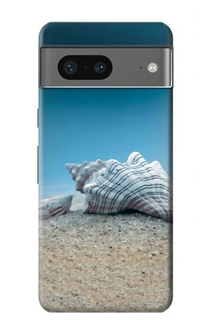 S3213 海 海の貝殻 Sea Shells Under the Sea Google Pixel 7a バックケース、フリップケース・カバー