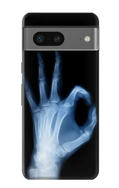 S3239 X線手札OK X-Ray Hand Sign OK Google Pixel 7a バックケース、フリップケース・カバー
