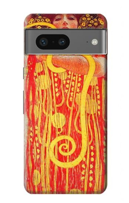 S3352 グスタフ・クリムト医学 Gustav Klimt Medicine Google Pixel 7a バックケース、フリップケース・カバー