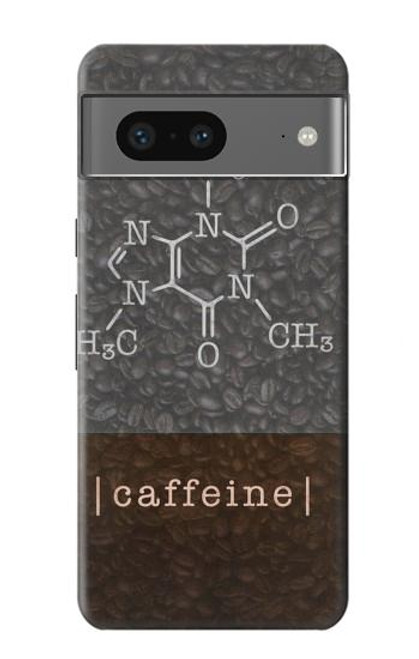 S3475 カフェイン分子 Caffeine Molecular Google Pixel 7a バックケース、フリップケース・カバー