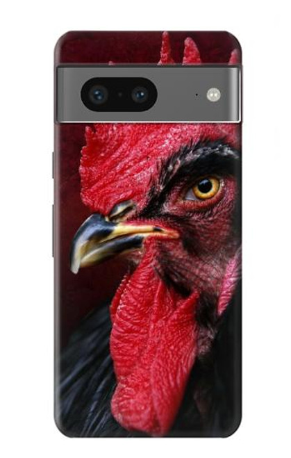 S3797 チキンオンドリ Chicken Rooster Google Pixel 7a バックケース、フリップケース・カバー