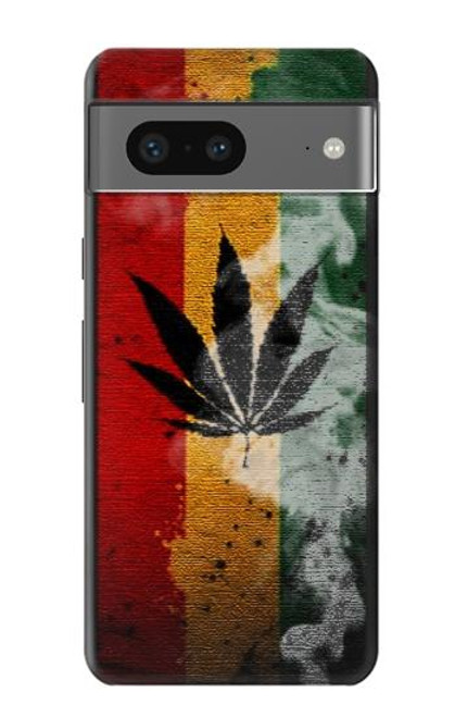 S3890 レゲエ ラスタ フラッグ スモーク Reggae Rasta Flag Smoke Google Pixel 7a バックケース、フリップケース・カバー