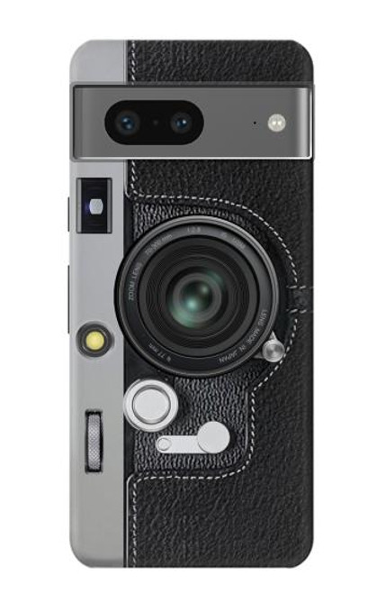 S3922 カメラレンズシャッターグラフィックプリント Camera Lense Shutter Graphic Print Google Pixel 7a バックケース、フリップケース・カバー