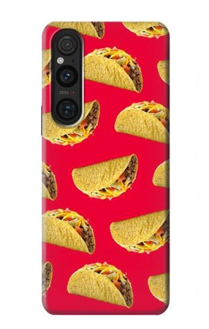 S3755 メキシコのタコスタコス Mexican Taco Tacos Sony Xperia 1 V バックケース、フリップケース・カバー