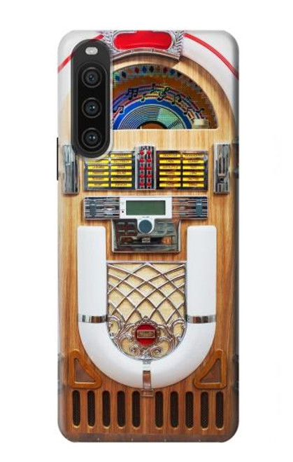 S2853 ジュークボックス - 自動レトロな音楽再生デバイス  Jukebox Music Playing Device Sony Xperia 10 V バックケース、フリップケース・カバー