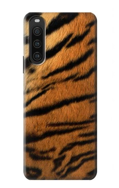 S2962 虎のストライプグラフィックプリント Tiger Stripes Graphic Printed Sony Xperia 10 V バックケース、フリップケース・カバー