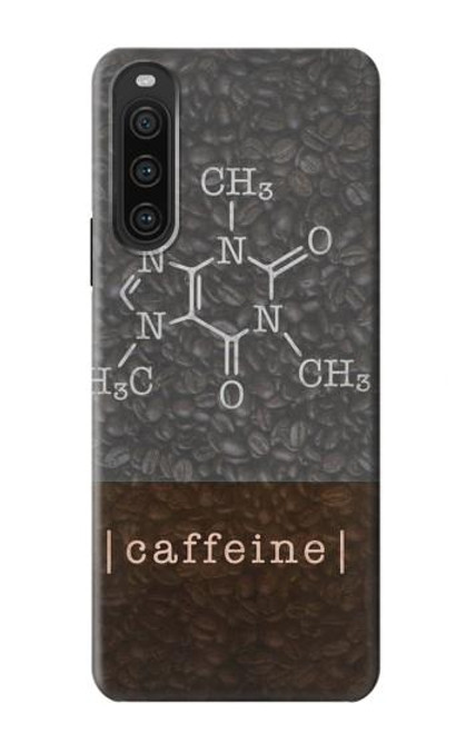 S3475 カフェイン分子 Caffeine Molecular Sony Xperia 10 V バックケース、フリップケース・カバー