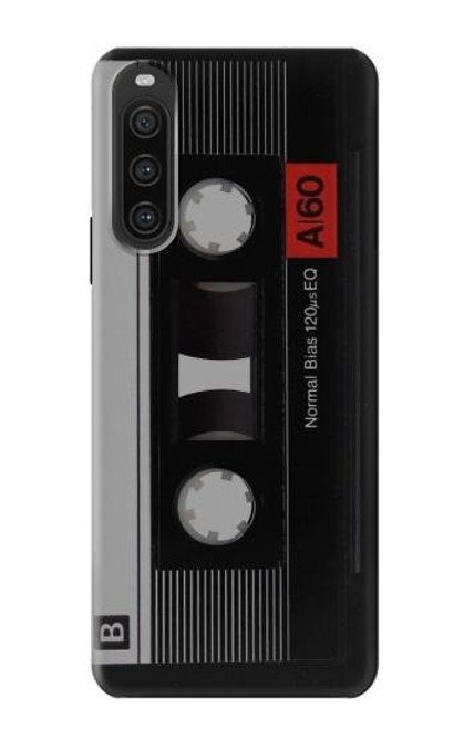 S3516 ビンテージカセットテープ Vintage Cassette Tape Sony Xperia 10 V バックケース、フリップケース・カバー