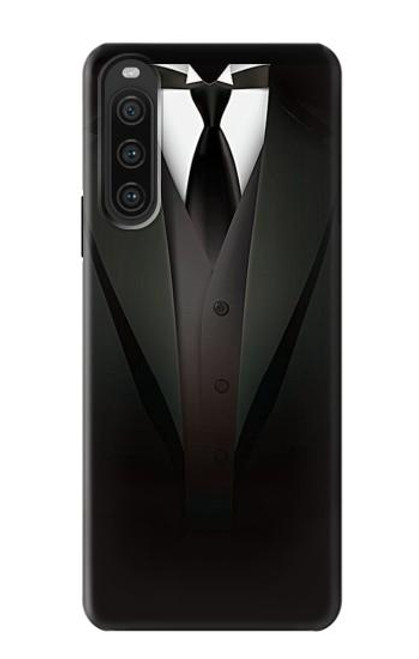 S3534 メンズスーツ Men Suit Sony Xperia 10 V バックケース、フリップケース・カバー