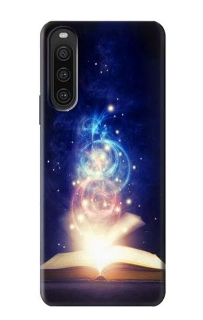 S3554 魔法書 Magic Spell Book Sony Xperia 10 V バックケース、フリップケース・カバー