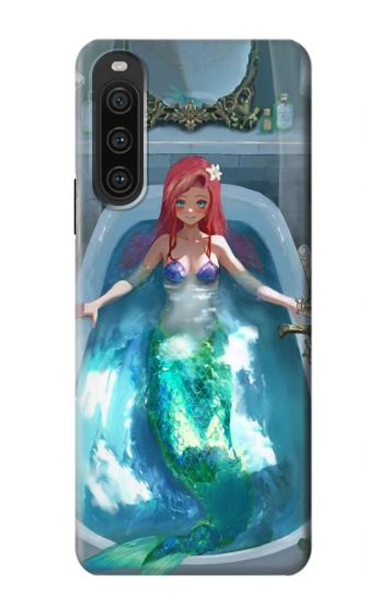 S3911 可愛いリトルマーメイド アクアスパ Cute Little Mermaid Aqua Spa Sony Xperia 10 V バックケース、フリップケース・カバー