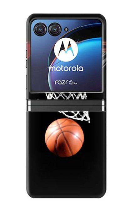S0066 バスケットボール Basketball Motorola Razr 40 Ultra バックケース、フリップケース・カバー
