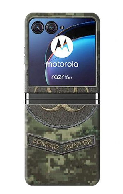 S3468 バイオハザードゾンビハンターグラフィック Biohazard Zombie Hunter Graphic Motorola Razr 40 Ultra バックケース、フリップケース・カバー