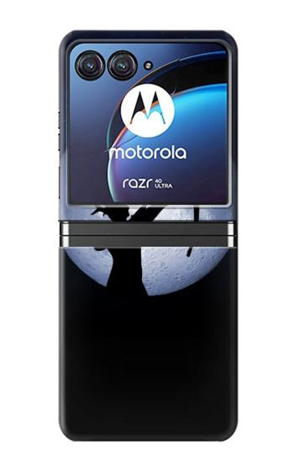 S3489 インディアンハンタームーン Indian Hunter Moon Motorola Razr 40 Ultra バックケース、フリップケース・カバー