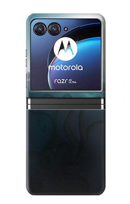 S3540 巨大なタコ Giant Octopus Motorola Razr 40 Ultra バックケース、フリップケース・カバー