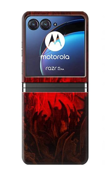S3583 パラダイスロストサタン Paradise Lost Satan Motorola Razr 40 Ultra バックケース、フリップケース・カバー