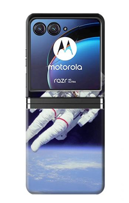 S3616 宇宙飛行士 Astronaut Motorola Razr 40 Ultra バックケース、フリップケース・カバー