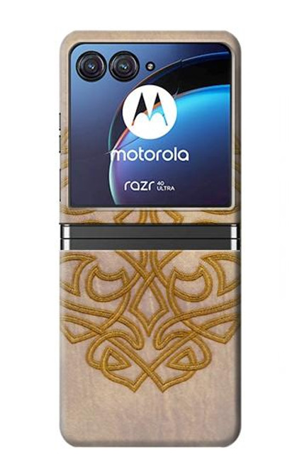 S3796 ケルトノット Celtic Knot Motorola Razr 40 Ultra バックケース、フリップケース・カバー