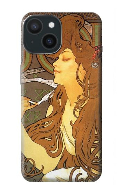 S0969 アルフォンス・ミュシャ Alphonse Mucha Job iPhone 15 バックケース、フリップケース・カバー