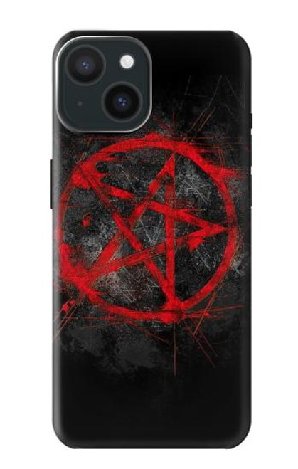 S2557 五芒星 Pentagram iPhone 15 バックケース、フリップケース・カバー