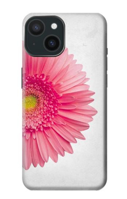 S3044 ヴィンテージピンクガーベラデイジー Vintage Pink Gerbera Daisy iPhone 15 バックケース、フリップケース・カバー