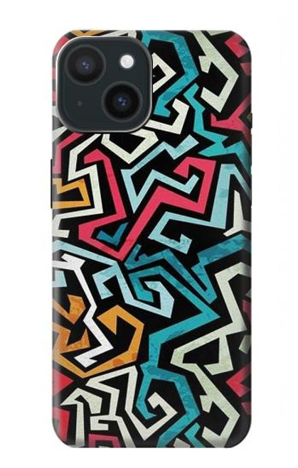 S3712 ポップアートパターン Pop Art Pattern iPhone 15 バックケース、フリップケース・カバー