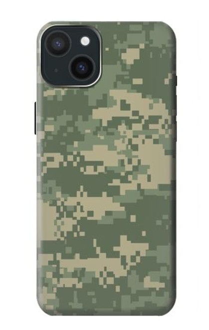 S2173 デジタル迷彩グラフィックプリント Digital Camo Camouflage Graphic Printed iPhone 15 Plus バックケース、フリップケース・カバー