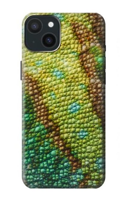 S3057 トカゲのスキングラフィックプリント Lizard Skin Graphic Printed iPhone 15 Plus バックケース、フリップケース・カバー