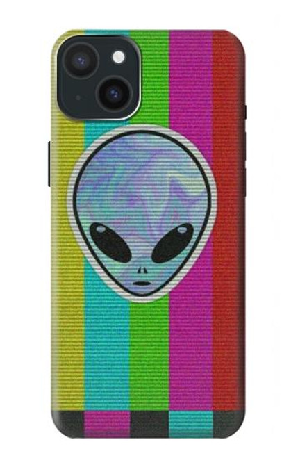S3437 エイリアン信号なし Alien No Signal iPhone 15 Plus バックケース、フリップケース・カバー