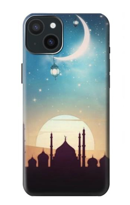 S3502 イスラムの夕日 Islamic Sunset iPhone 15 Plus バックケース、フリップケース・カバー