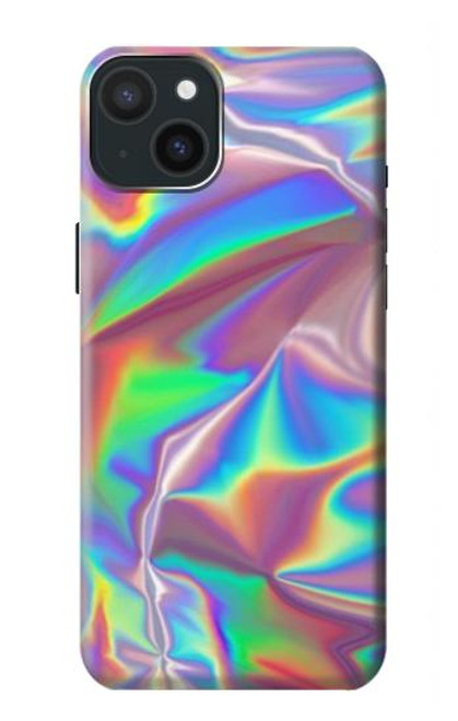 S3597 ホログラフィック写真印刷 Holographic Photo Printed iPhone 15 Plus バックケース、フリップケース・カバー