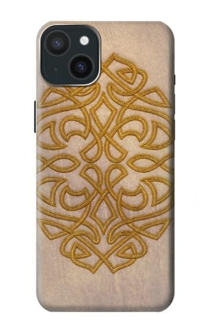 S3796 ケルトノット Celtic Knot iPhone 15 Plus バックケース、フリップケース・カバー