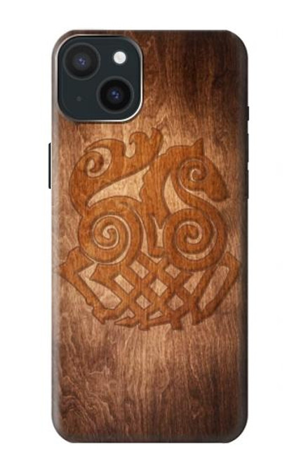 S3830 オーディンロキスレイプニル北欧神話アスガルド Odin Loki Sleipnir Norse Mythology Asgard iPhone 15 Plus バックケース、フリップケース・カバー