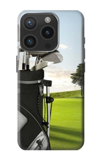 S0067 ゴルフ Golf iPhone 15 Pro バックケース、フリップケース・カバー